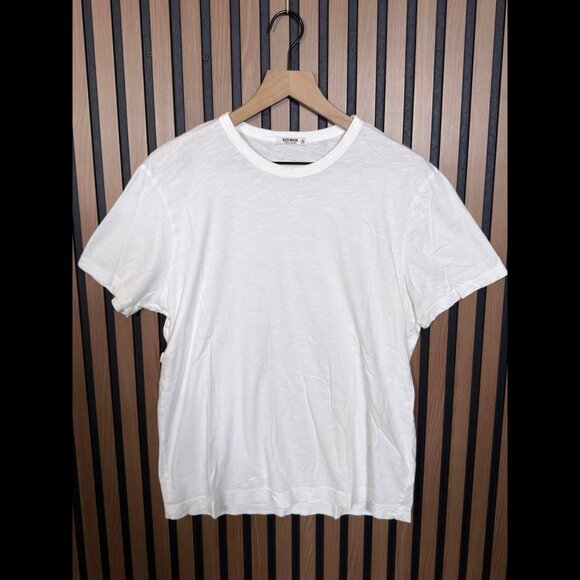 Buck Mason T Shirt Medium Mens White Short Sleeve Crewneck 100% Cotton Tee - Picture 1 of 7